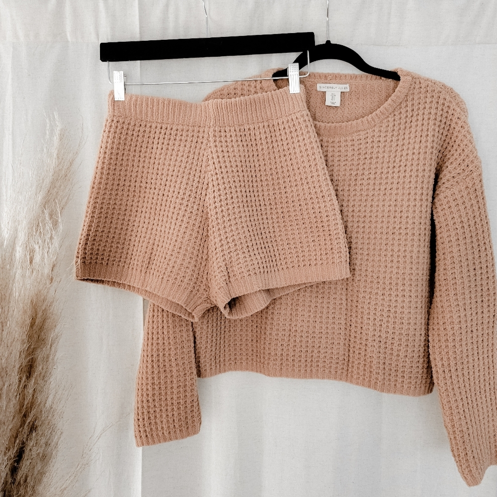 Sweater knit PJ set